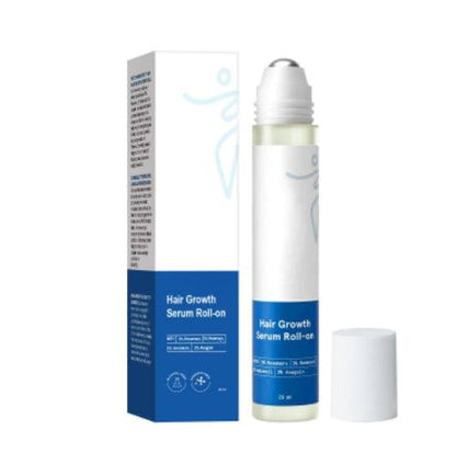 Bottle of Hair Generating Rolling Fluid with natural ingredients for hair growth