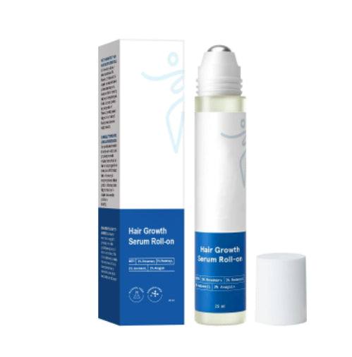 Bottle of Hair Generating Rolling Fluid with natural ingredients for hair growth